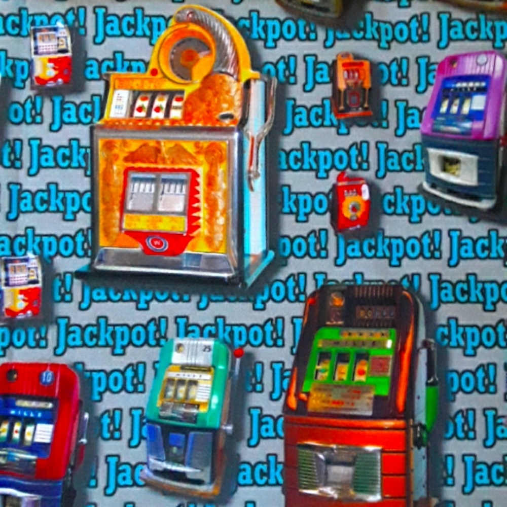 Jackpot fabric - fat quarter